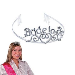   be Tiara WEDDING favors decorations SHOWER Bridal bachelorette party