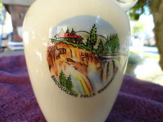 Vintage W. Germany Snoqualmie Falls Washington Syrup Dispenser 