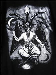 Original Occult Baphomet Classic Mens T Shirt Satan