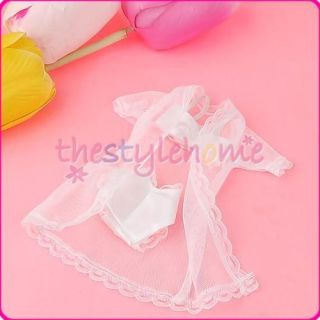   Pure White Sexy Lace Trimmed Underwears For Barbie Doll Lingeries NEW