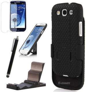  Holster Combo Hard Stand Case Cover for Samsung Galaxy 3 S3 i9300