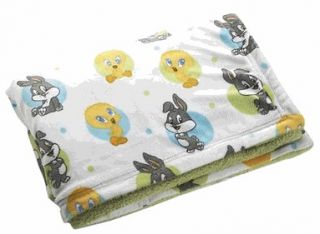Baby Looney Tunes Nature Fantasy Velboa Baby Blanket