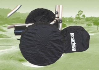 Set of 3 Nylon Golf hedgehog electric manual hoppa trolley wheel 