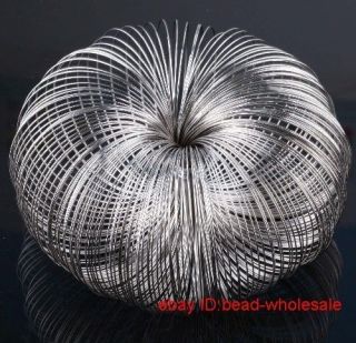 100/300 loops steel memory wire for bracelet bangle cuff