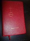 Service Book and Hymnal Leather Music Edition Lutheran Churchs 1969