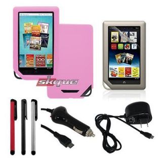   Accessories Bundle (Pink Case) for  Nook Tablet 7in 16gb