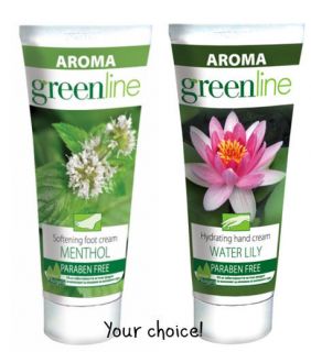 AROMA GreenLine natural herbal cream PARABEN FREE (Bulgaria)