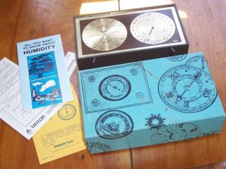 Taylor Altair Barometer, In Original Box, with Papers Superb 