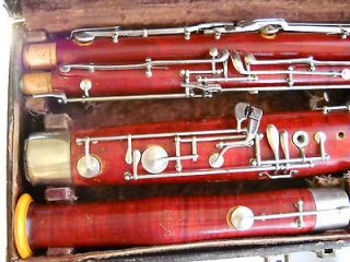 Kohlert maple wood bassoon, professionally cleaned and repadded