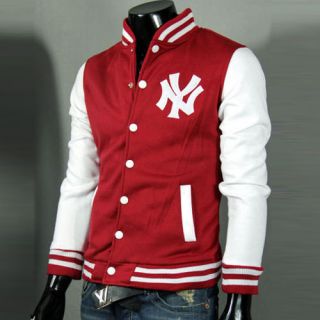   York Yankees Logo Baseball Jackets Coats For Men Uniform SWEATER NEW