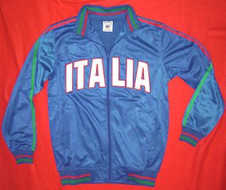   Italian Italy jacket BRAND NEW warm up soccer track basketball adult M
