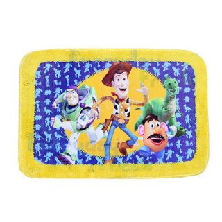 NEW Toy Story Woody Buzz Lightyear Soft Floor Bath Rug Mat Carpet