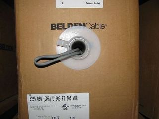 Belden 8205 060U1000 High Conductivity Speaker Cable AWG 20/2C Wire 