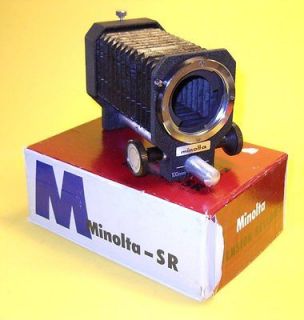 EXTENSION BELLOWS SR 502 for Minolta SR in extremely good condition 