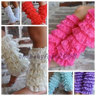Baby Girls Lace Petti Ruffles Leg Arm Warmers for Rompers Tutu 1 5Y 