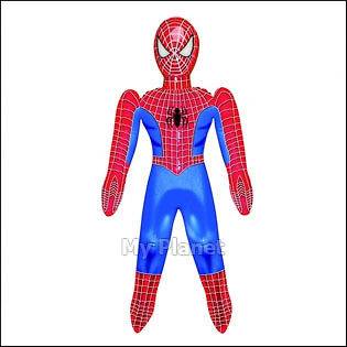 SPIDERMAN INFLATABLE OFFICIAL MARVEL LARGE BLOW UP KIDS SOFT TOY 60cm 