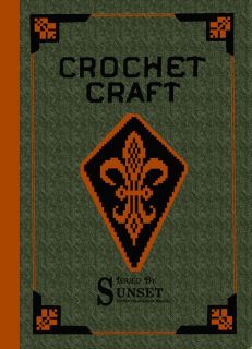 Crochet Craft c.1915 Huge Vintage Pattern Book Knit Tat