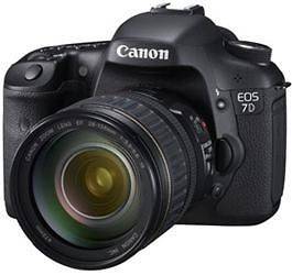 NEW Canon EOS 7D SLR Body + Extra Canon LP E6 Battery