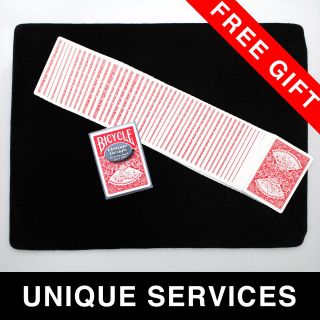 Playing Card Mat Pad Black Soft Smooth Portable Table Works Magic 