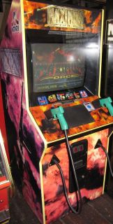 MAXIMUM FORCE 2 PLAYER ARCADE VIDEO SHOOTING GAME