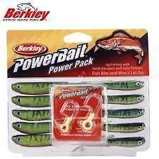 New Berkley PowerBait Walleye Jig Minnow Power Pack 3 & 4 Minnows