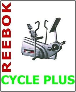 Reebok Cycle Plus Exercise Bike Recumbent Total Body