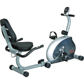   Magnetic Stationary Recumbent Bike Exercise Indoor Fitness Trainer New