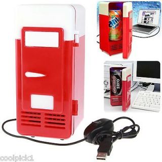 Mini New Portable USB Cooler and Warmer Refrigerator Beverage Can