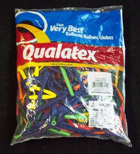 Qualatex Balloons 4 Types Assorted Twist Balloons 100ct