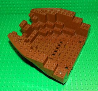 LEGO 6274   Brown Boat Hull Large Stern 14 x 16 x 5 1/3 Pirate