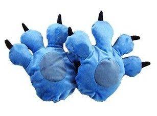   stitch Palm Costume Blue Hands Warm Plush Gloves Party Cosplay Toy New