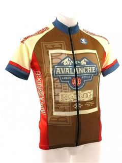   Vermarc Cycling Mens Small Avalanche Breckenridge Beer SS Bike Jersey