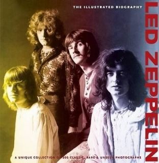 Led Zeppelin Illustrated Biography New Music HB Book