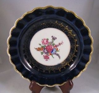 Antique 18th century Worcester plate