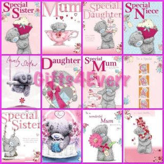 ME TO YOU BIRTHDAY CARDS   MANY DIFFERENT DESIGNS AND THEMES   FEMALE