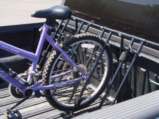 PICK UP TRUCK BED MOUNTED 4 BIKE BICYCLE RACK CARRIER