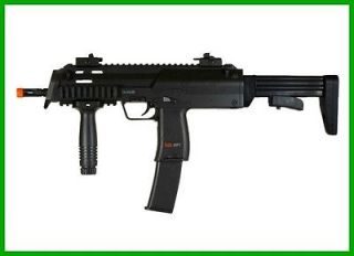   MP7 AEG Airsoft Submachine Gun, Black by Heckler & Koch airsoft gun