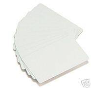 100 Blank ID cards   The Best PVC PLASTIC Credit Card thick CR80 