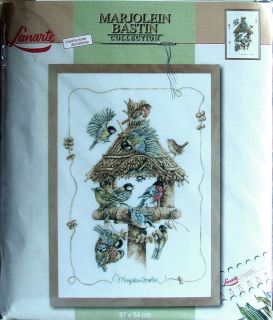 Bird House Lanarte Marjolein Bastin Collection Cross Stitch Kit