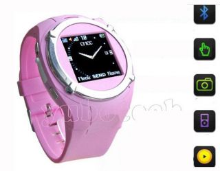 Touch Screen Unlocked GSM Cell Phone Mobile Wrist Watch Camera MQ998 