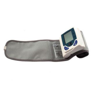   LCD Wrist Arm Blood Pressure Monitor Heart Beat Meter Machine Gauge