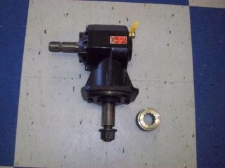 REPLACEMENT ROTARY CUTTER GEARBOX, 6 SPLINED SHAFT, 40HP, FREE 