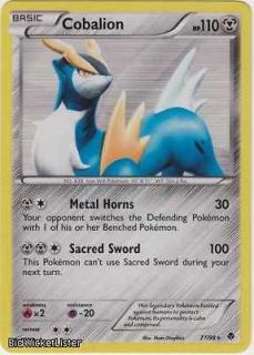 pokemon card cobalion in Toys & Hobbies