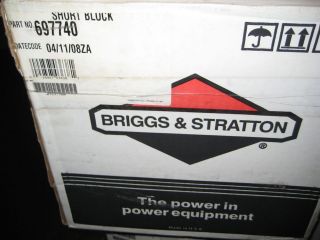   & STRATTON 697740 SHORT BLOCK NEW IN BOX MOWER GO CART TRACTOR PARTS