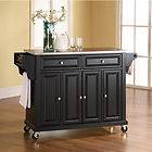 Crosley Furniture Stainless Steel Top Kitchen Cart or Island