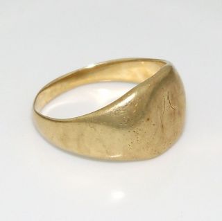 mens solid gold ring in Jewelry & Watches
