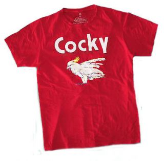   Cocky T  Shirt Version of Belt Buckle Seen on Bones Rooster Small
