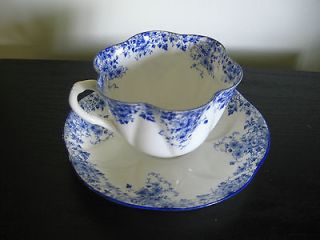 Shelley Dainty Blue China Cup & Saucer