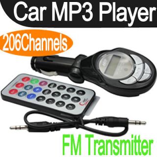 4in1 Car  Player Wireless FM Transmitter Modulator USB SD CD MMC 