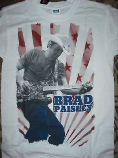 BRAD PAISLEY Playing Burst T Shirt **NEW